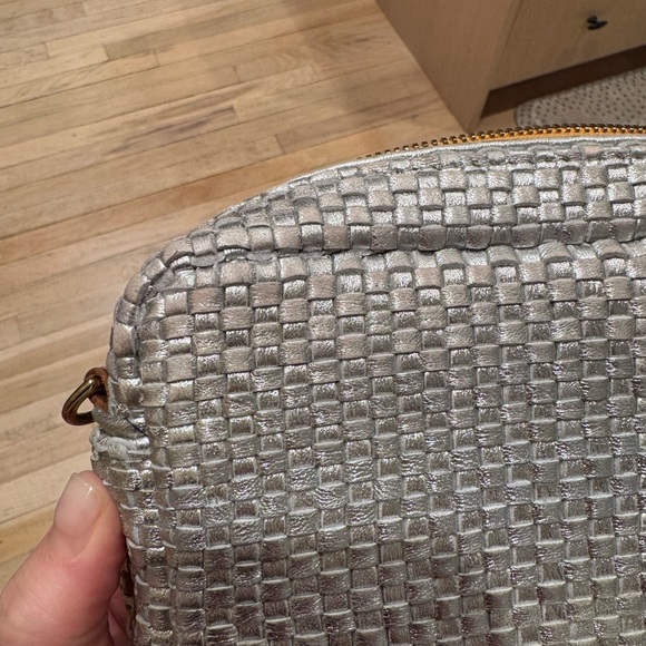 Clare V. Midi Sac - Silver Woven - Picture 7 of 11